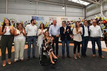 Acto preelectoral de CC, NC y PNC en Telde (Foto TA)